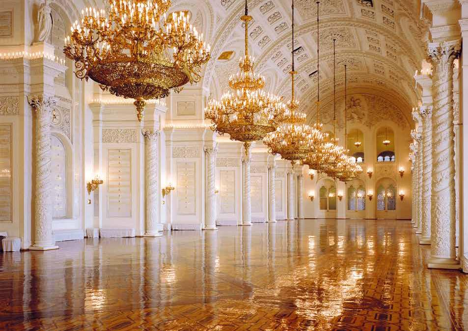 Андреевский зал большого кремлевского дворца фото