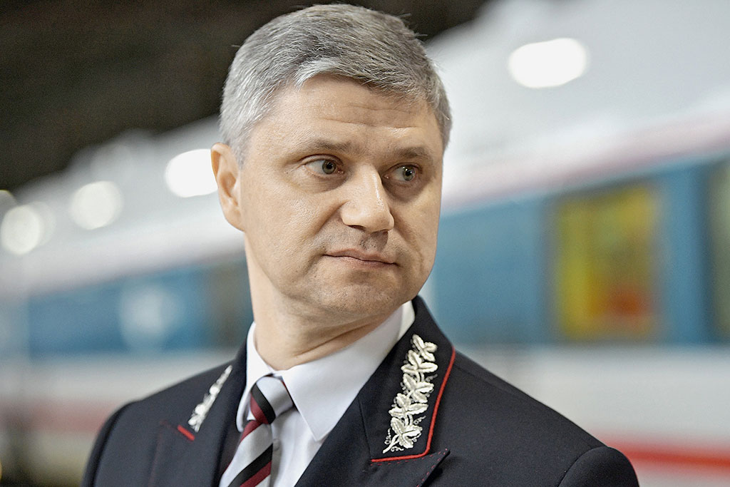 Президент ОАО «Российские железные дороги» Олег Белозеров